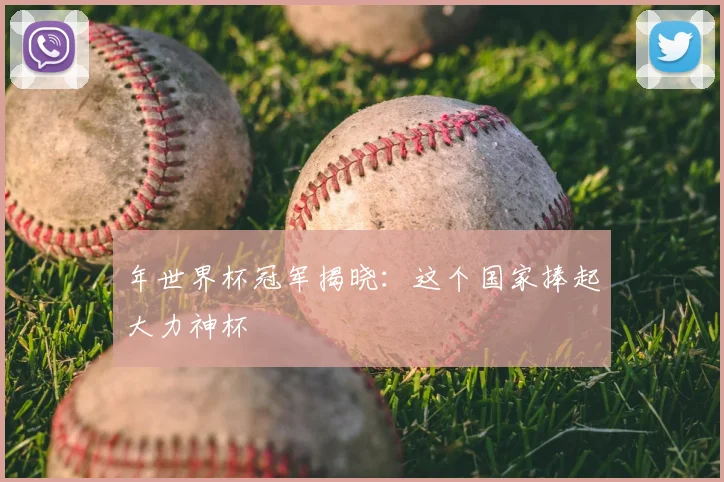 年世界杯冠军揭晓：这个国家捧起大力神杯