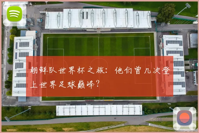 朝鲜队世界杯之旅：他们曾几次登上世界足球巅峰？